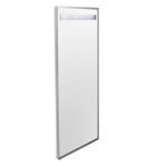 Best Design Miracle Miroir avec éclairage LED 25x90cm Argent SW280099