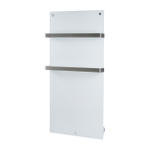 Eurom Sani 800 Comfort Panneau infrarouge salle de bains 115x55cm Wifi 800watt Verre Blanc SW716272