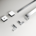 Aqua Vista - 140 cm beugel recht - SW975382