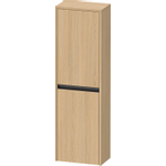 Duravit Ketho.2 Halfhoge kast - met 2 deuren - 40x132x24cm rechts - met tip onnatuur - mat natuur eiken (hout) SW771932