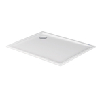 Duravit Starck Slimline Kunststof douchebak acryl rechthoekig - 120x90x5.5cm - zonder poten - wit 0297204