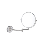 Fortifura Calvi make-up spiegel - 20cm - rond - PVD - geborsteld RVS SW1126038