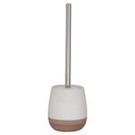 Sealskin Braid Brosse de toilette avec support Sable SW207176