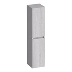 BRAUER Joy Wavy Armoire haute - 160x35x35cm - 1 porte - ouvrant à gauche ou à droite - sans poignée - Forest Seashell SW1201299
