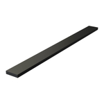 Brauer Grille de caniveau de douche - multifonctionnelle - 70x7cm - acier inoxydable - noir mat SW771652