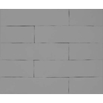 Rev.paris atelier carreau de mur 6.2x25cm 10 avec gris brillant SW497711