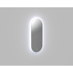 Arcqua Reflect Miroir ovale 40x80x3cm avec éclairage LED vertical et interrupteur tactile 4200K SW493118