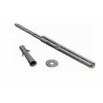 INK kit de fixation - pour étagère murale - largeur 120 - 180cm - profondeur 20cm - Acier SW494050