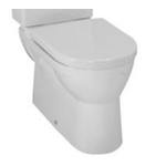 Laufen Pro closet voor duoblok 67x36x42cm vlakspoel afvoer PK. vario (70-350) 2 x 2 schroefgaten keramiek wit 0080327