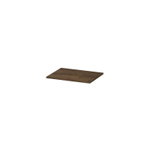 INK Topdeck Wastafelblad - 60x45x2cm - tbv onderkast - MDF - Fineer Chocolate SW493460