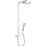 Hansgrohe Showerpipe Raindance Select E 300 2jet blanc/chromé 0452231