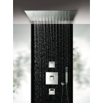 Hotbath Mate tête de douche encastrée carrée 50x50cm chrome SW12487