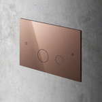 Hotbath Cobber plaque de commande adaptée pour Geberit UP320/UP720 cuivre brossé PVD SW230310