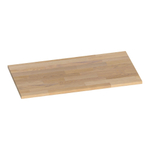 BRAUER Ocean Slim plateau - 80x46x2cm - chêne abouté gris SW393129
