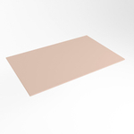 Mondiaz TOP 51 Topblad - 80x51x0.9cm - geschikt voor afdekplaat - Solid surface - Rosee SW1017129