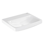Lavabo Grohe Euro céramique 60cm avec trou de robinet sans trop-plein blanc alpin SW1234873