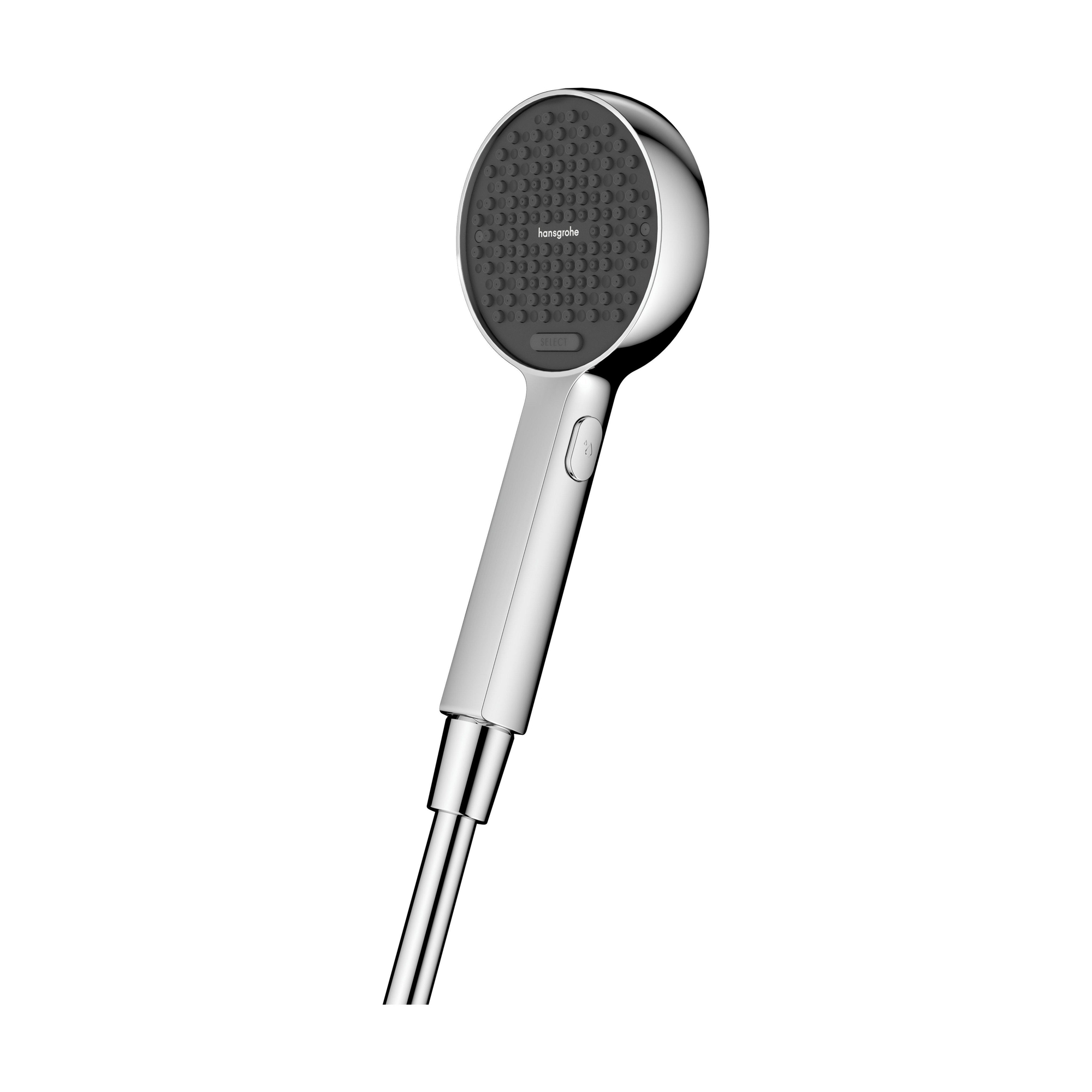 Pommeau De Douche Duravit 3 Jets - Économie D'eau 9L/min, Nettoyage Facile, Noir Mat