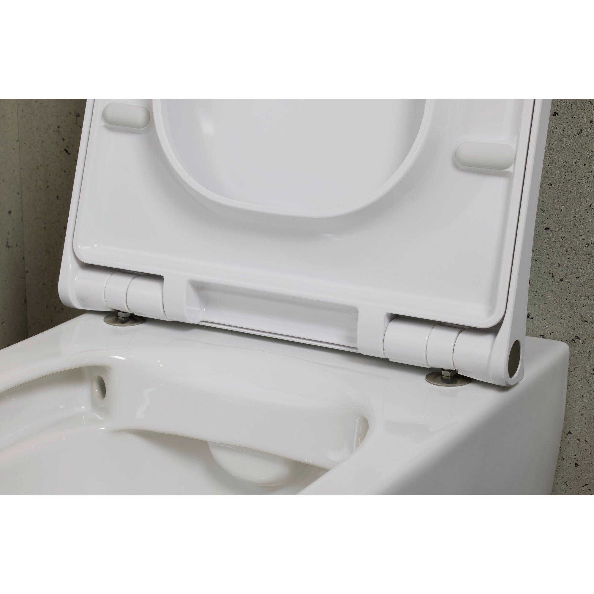 Duravit Viu Abattant WC avec couvercle softclose blanc