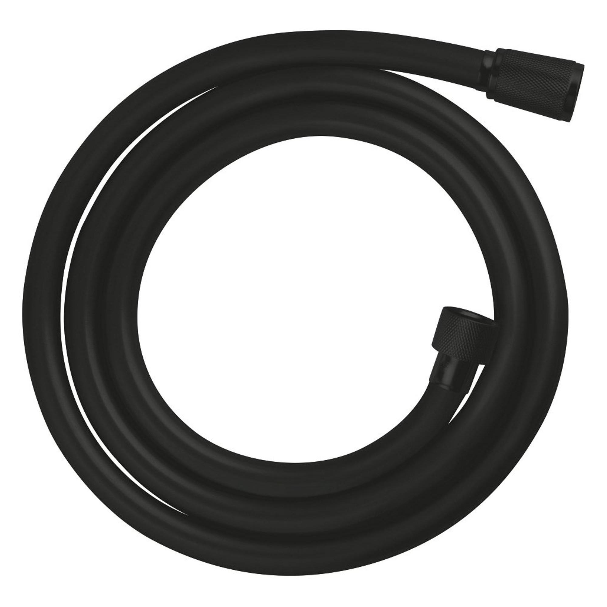Flexible de douche Noir mat, longueur 150 cm