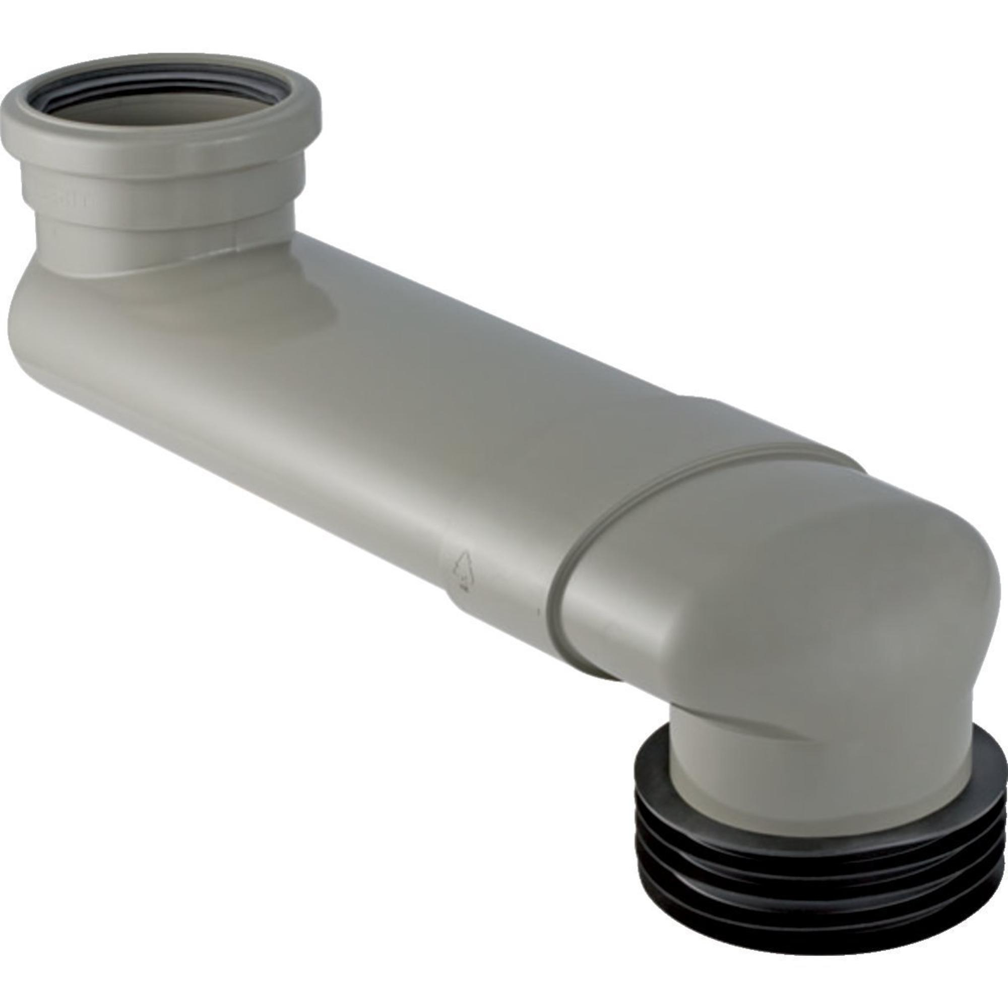 Geberit tuyau connexion WC d'angle épaisseur tuyau 72mm 90 110mm et  réglable de 14.5cm à 34.5cm - 388350291 