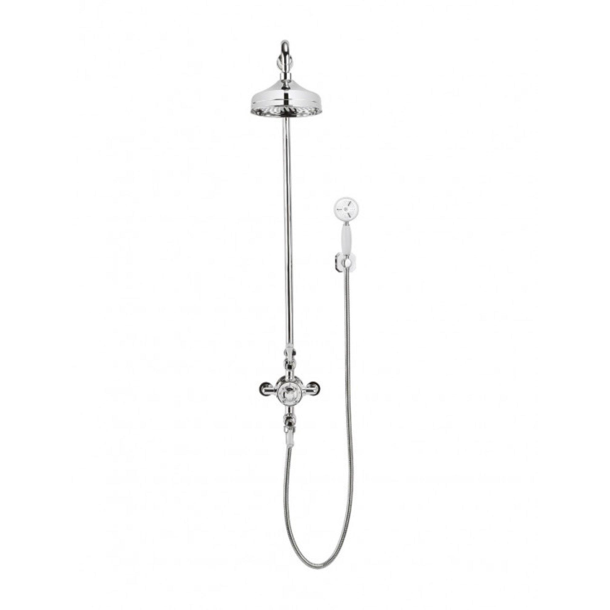 Pommeau de douche fixe, pluie haute pression, look moderne luxueux,  installation