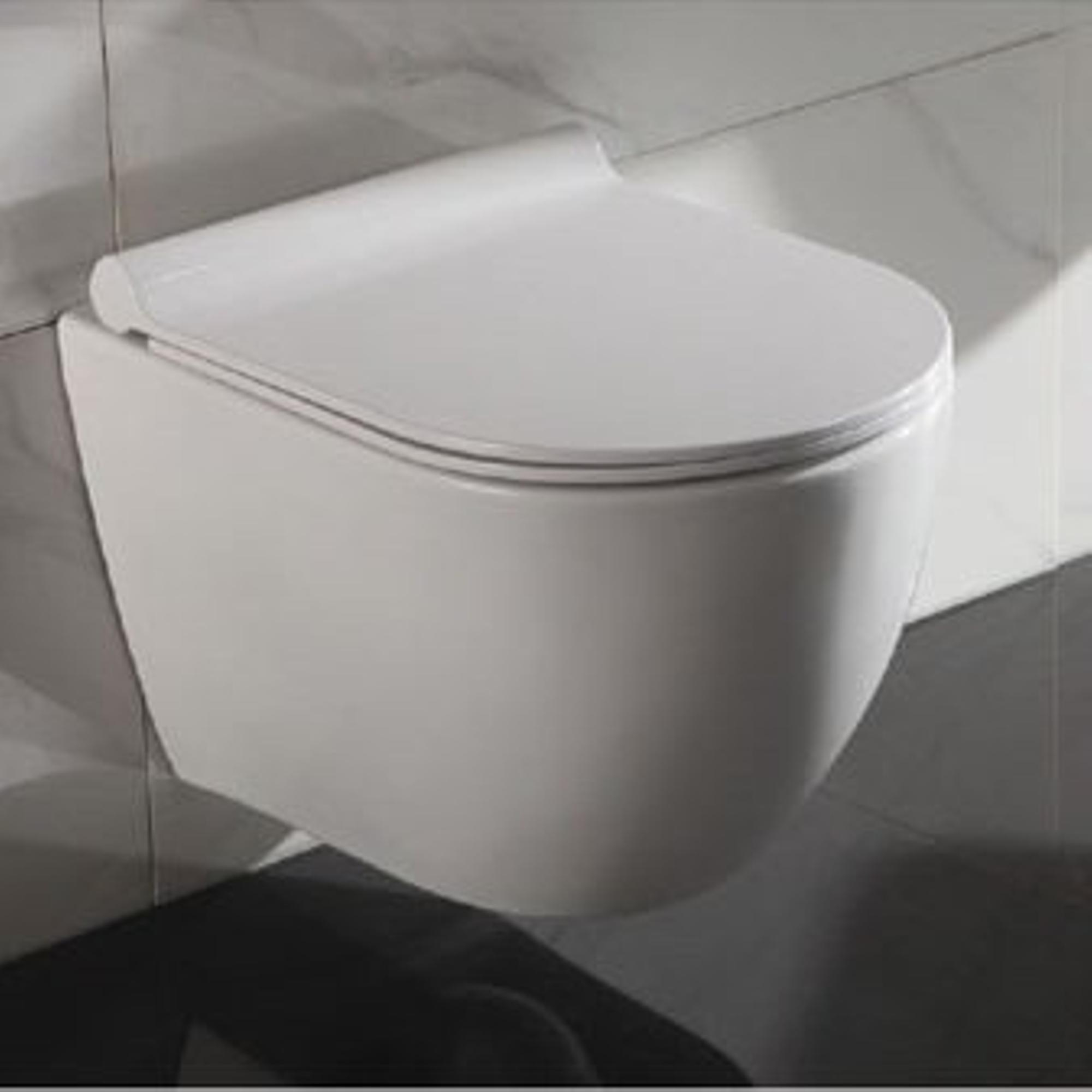 QeramiQ Salina Abattant WC avec frein de chute déclipsable blanc