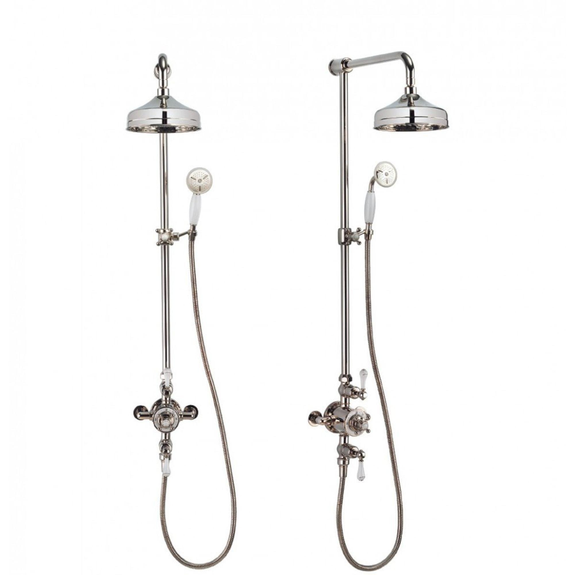 Crosswater Belgravia Douche pluie 30cm avec barre de douche et