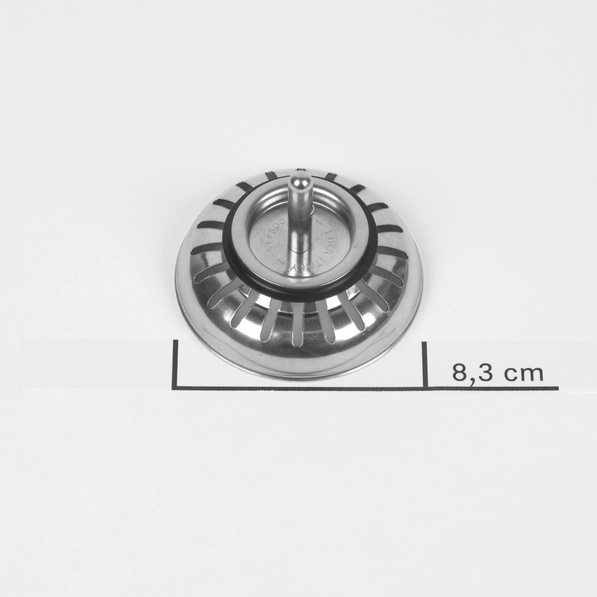 Franke bouchon évier 8,4 cm acier inoxydable - 133.0175.965 