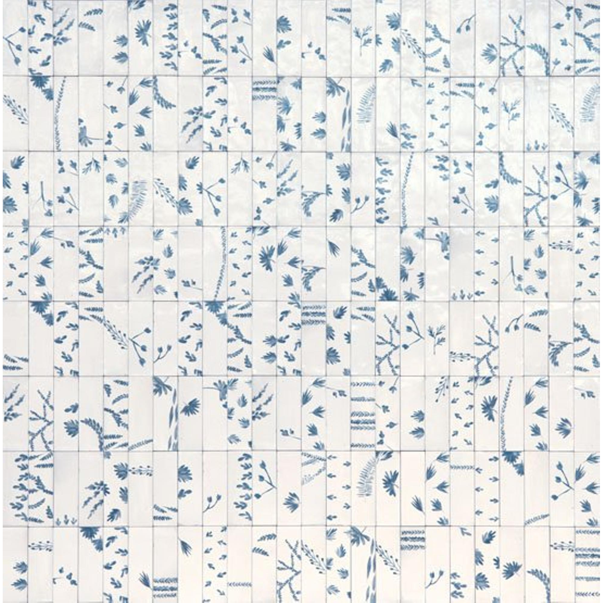 Marazzi Rice M96T WAtegel Decor 050X150 Bianco Leaf 10mm Glans Sawiday be Marazzi Rice M96T WAtegel Decor 050X150 Bianco Leaf 10mm Glans Sawiday be