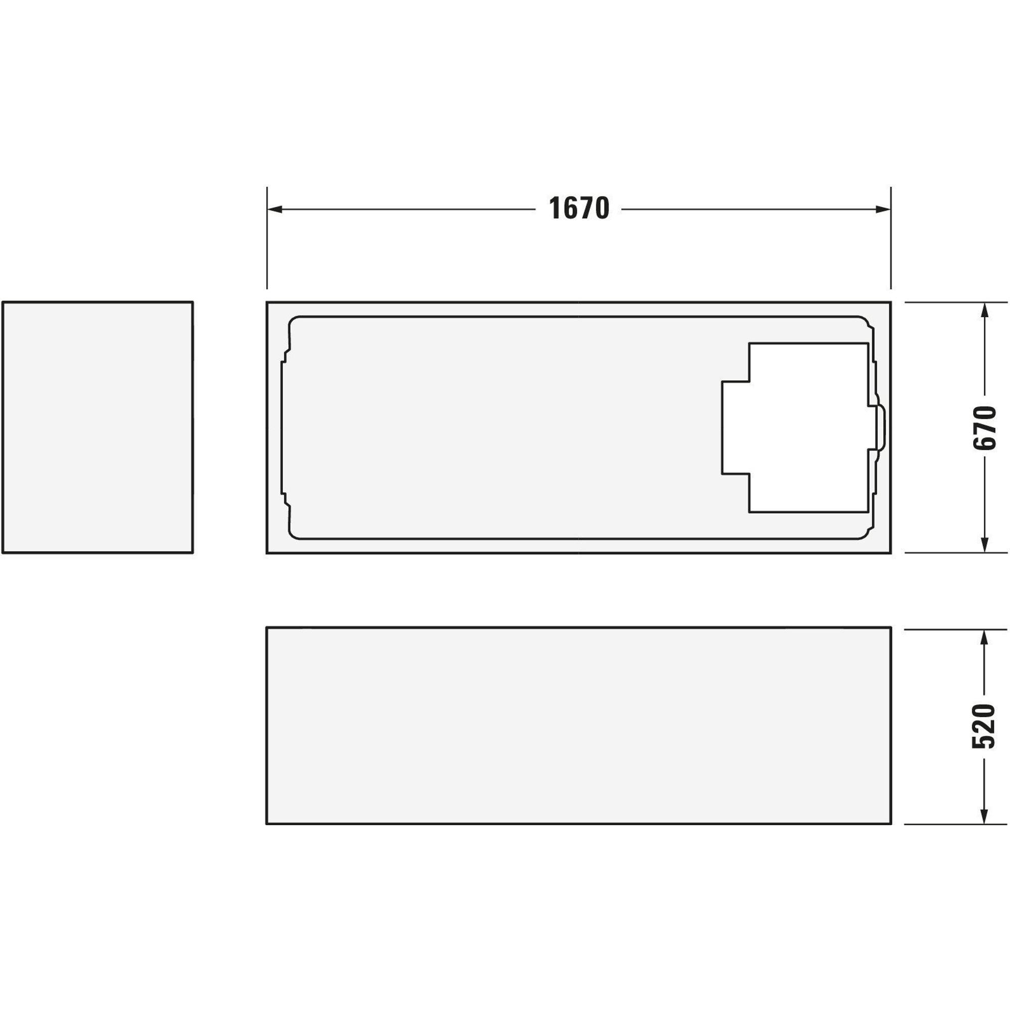 Duravit D Code Bad Acryl Rechthoekig X X Cm Wit Sanitairwinkel Nl