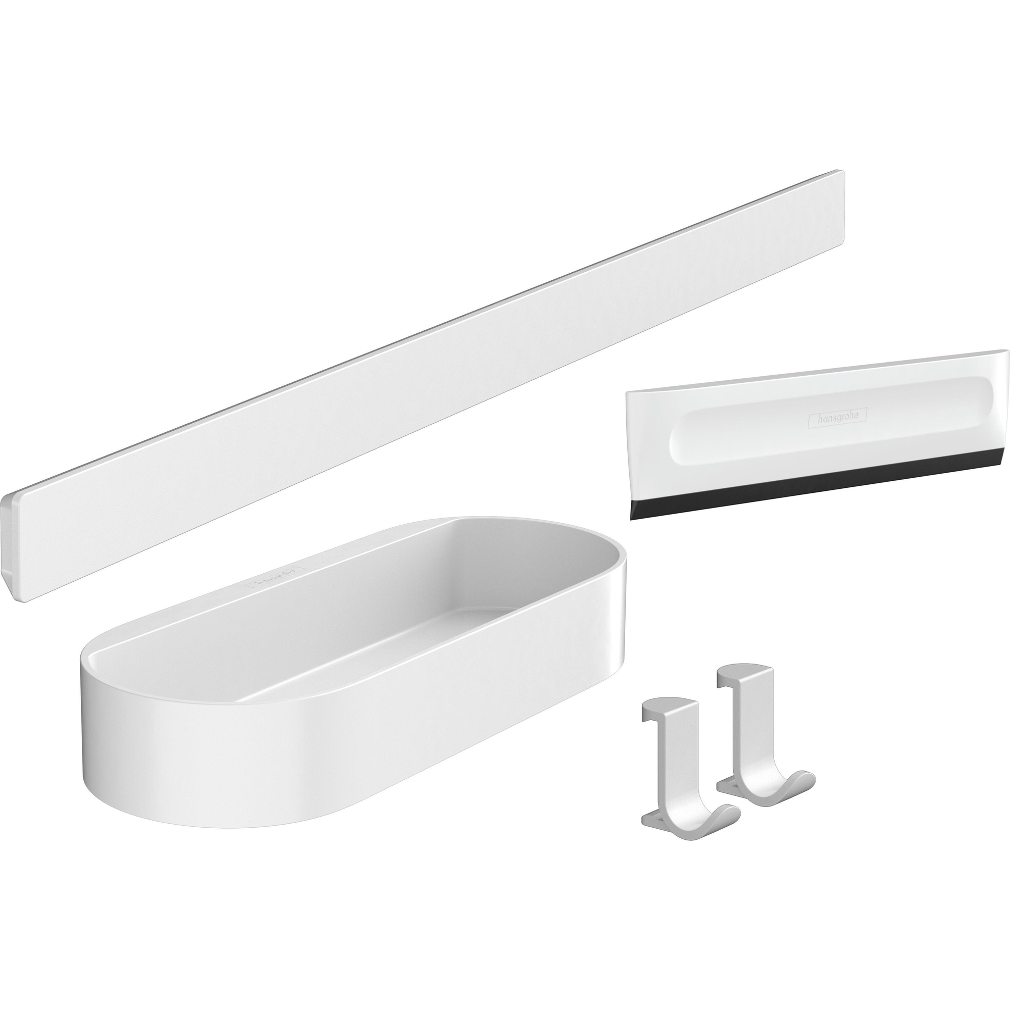 Hansgrohe wallstoris ensemble de toilette blanc mat - 27967700 