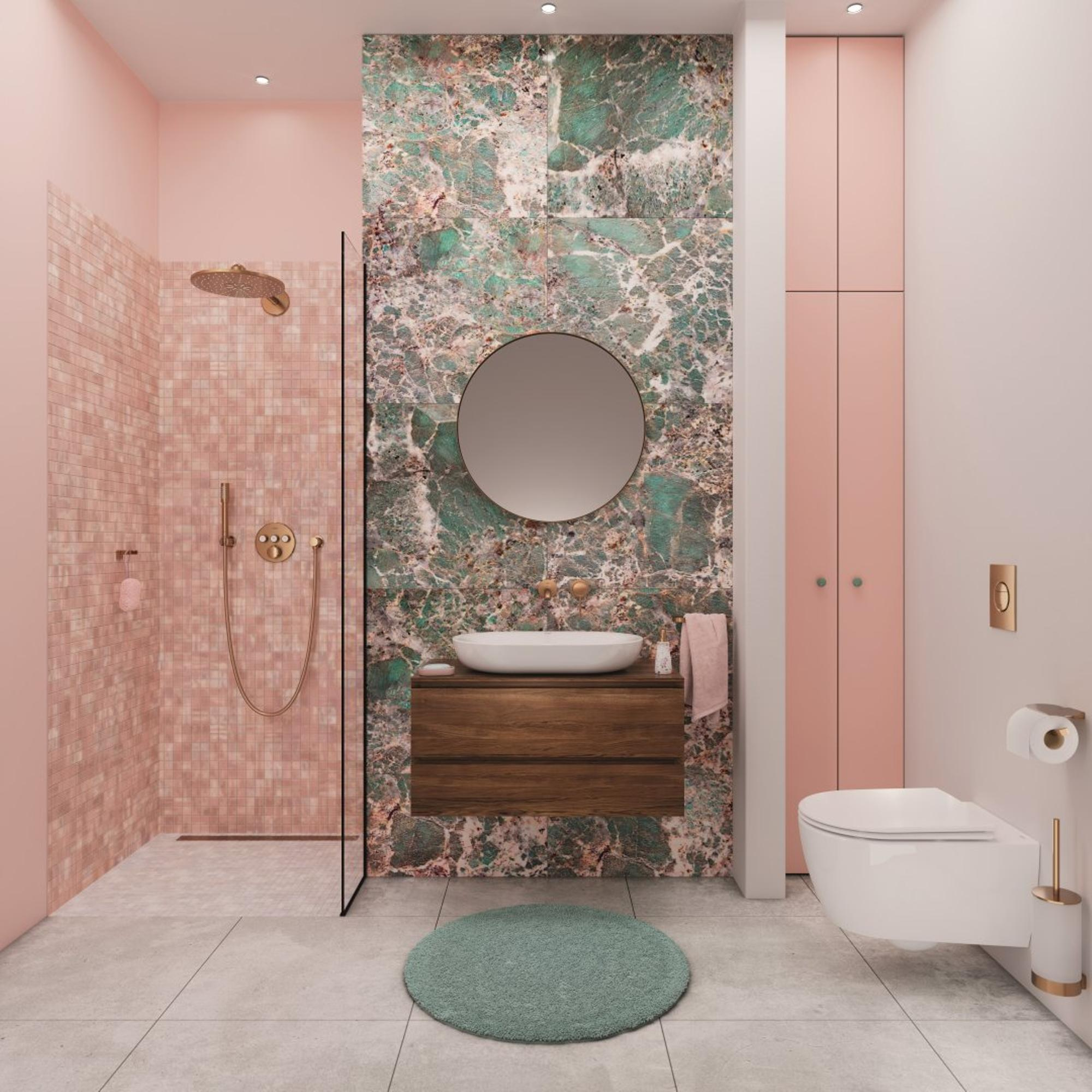 Mitigeur lavabo mural moderne – Choix de finitions