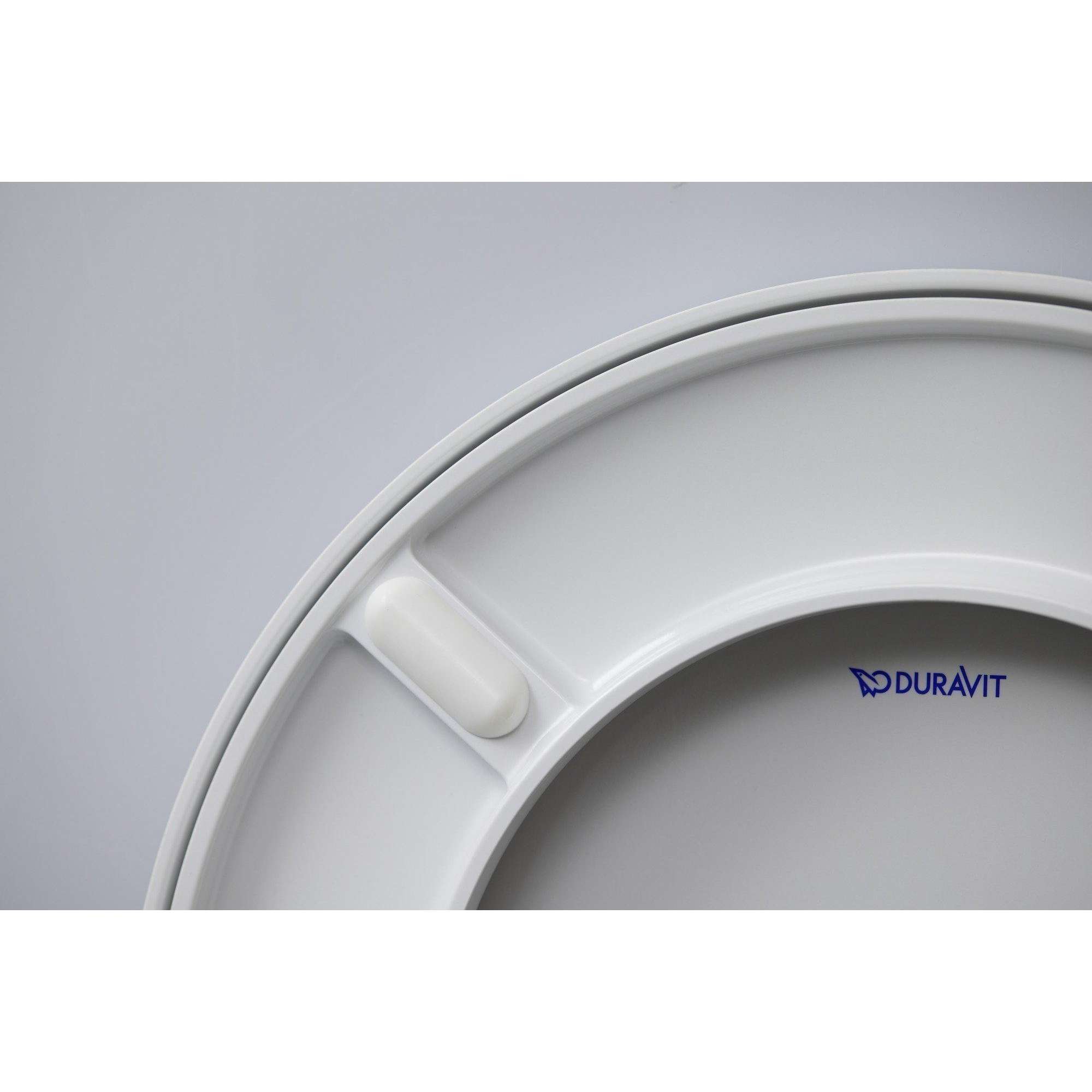 Duravit D-Neo Abattant WC 37.6x44.1x4.3cm frein de chute et déclipsable  blanc - 0021690000 
