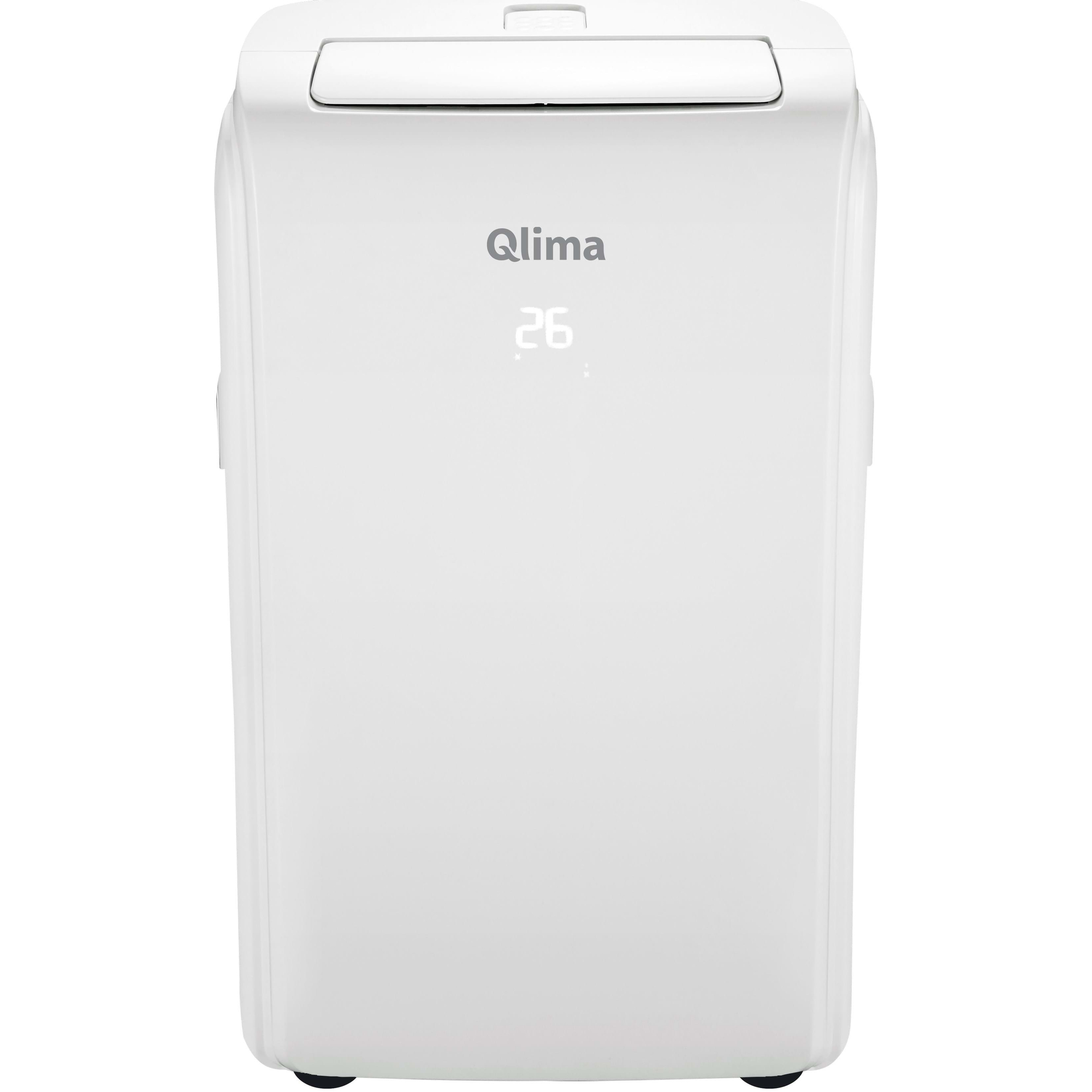 Qlima Climatiseur mobile avec télécommande 44x35.5x71.5cm 11000BTU
