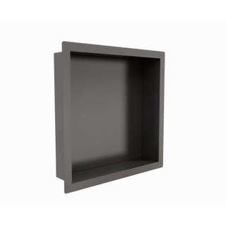 FugaFlow Eccelente Acces Inbouwnis - 30x30x7cm - Gunmetal