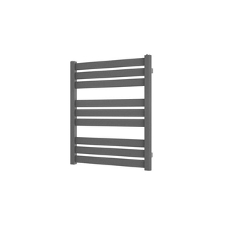 Plieger Tarante Nexus elektrische designradiator - 72.5x50cm - 400W - zilver metallic