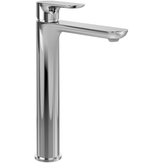 Villeroy & Boch O.novo ensemble de robinet à levier unique rehaussé avec bonde de vidage Push-Open - chrome