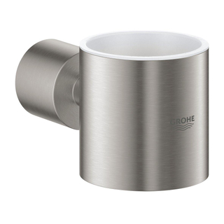 GROHE Atrio Porte-gobelet - 5,6x10,2x3,5cm - sans verre - super acier