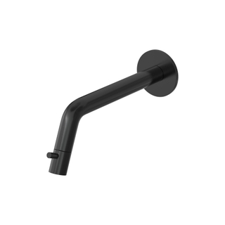 Hotbath Buddy Fonteinkraan - uitloop 18.6cm - inbouw - inkortbaar Geborsteld zwart PVD