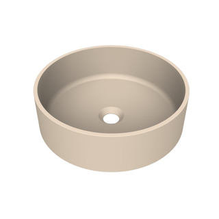 Arcqua Case Vasque à poser - ronde - 40cm - sable mat