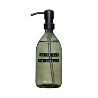 Wellmark Handzeep - dark amber - zwart glas - zwarte pomp - 500ml