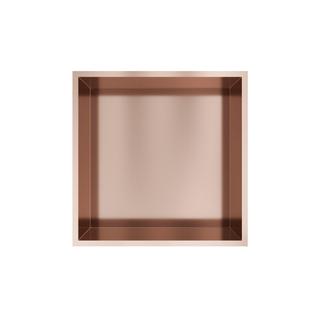 Hotbath &MORE Inbouwbox of inbouwnis - 30x30x10 - Geborsteld koper PVD