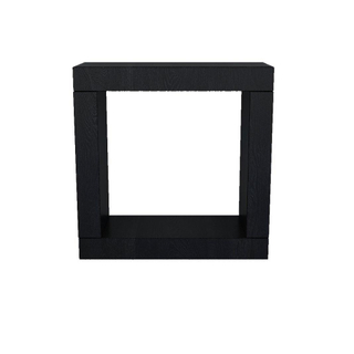 Arcqua Living Meuble haut - 30x15x30cm - - sans poignée - panneau de particules mélaminé - chêne noir