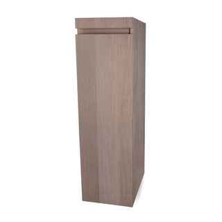 BRAUER Solution Armoire colonne chêne massif 35x120cm gauche Smoked Oak