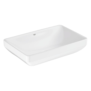 Lavabo à poser Grohe Euro céramique 60x40cm blanc alpin