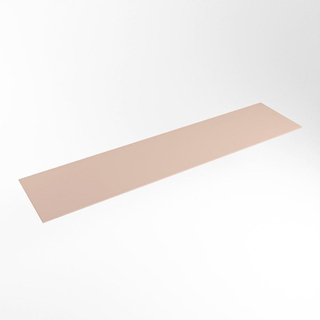 Mondiaz TOP 41 Plan sous vasque - 180x41x0.9cm - compatible comme plan de meuble - solid surface - Rosee