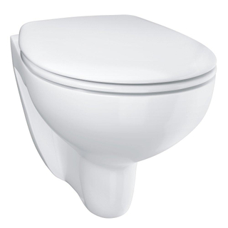 GROHE Bau céramique WC suspendu sans bride 36.8x53.1cm avec abattant frein de chute blanc