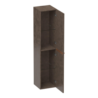 BRAUER Elevate armoire haute 160 sans poignées de pose avec 2 portes à ouverture gauche ou droite Erosion