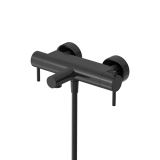 Robinet de baignoire Buddy Hotbath - thermostatique - avec bec brossé noir PVD