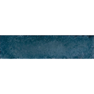 Viva Metal Brick Wandtegel 6x24cm 9.5mm Blue